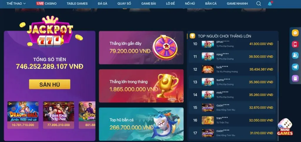 Bắn Cá Rồng Vàng KBbet
