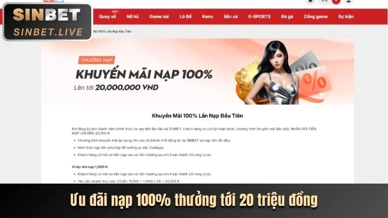 Hình ảnh minh họa cài đặt giới hạn đặt cược và gửi tiền